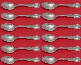 Burgundy by Reed and Barton Sterling Silver Teaspoon Set 12 pieces 6" - £466.47 GBP
