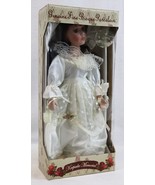 VINTAGE in BOX Dan-Dee Keepsake Memories Bisque Porcelain Doll 15&quot; - £38.69 GBP