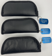 Lot of 3 x Bali Balistic Knives BRAND Padded Soft Zippered Pouch Black 7... - $942.18 MXN