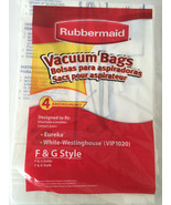 Eureka f &amp; G VIP1020 4 Bags By Rubbermaid  - $12.06 CAD