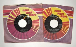 2x Sylvia 45rpm 7&quot; Singles The Boy Gets Around / Nobody Country Rca Records - £8.95 GBP