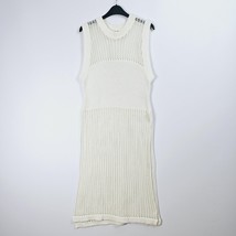 Free People Crochet Dress Ivory One Size (UK 8-12) NEW - £27.22 GBP