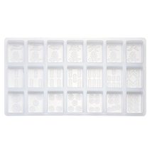 Large Character Casting Baking Resin Crafts Mahjong Silicone Mold Cake Decoratio - £14.95 GBP
