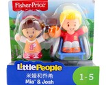 Fisher-Price Little People Josh &amp; Mia Figures - £52.18 GBP