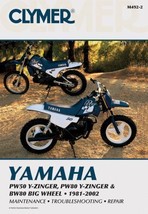 YAMAHA SERVICE MAINTENANCE REPAIR MANUAL CLYMER M492-2 PW50 / PW80 Y-ZIN... - £13.44 GBP