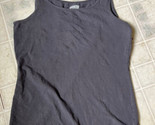 Duluth Trading Co Womens No yank Tank Top  Pullover Size medium Gray - £21.40 GBP