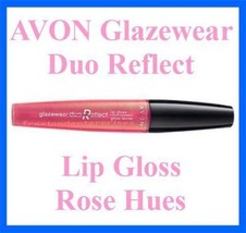 Make Up Lip Glazewear Duo Reflect Lip Gloss ~ Rose Hues ~ NEW ~AVON~ - £7.07 GBP