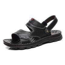 Handmade Sandals for Men Leather Men Slippers Beach Outdoor Comfortable Water Sh - £47.82 GBP