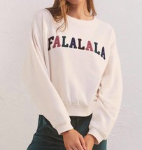 Z Supply fa la la long sleeve top in Bone - size XS - £33.27 GBP