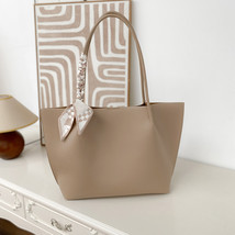 Fashion Casual Simple Tote Bag Authentic Leather Tactile Feel 2023 Beautiful All - £38.03 GBP