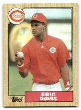 1987 Topps #412 Eric Davis EX Excellent Reds ID:67324 - $1.67