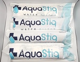 AquaStiq Water 1000L Filter Straw - Hiking, Camping, Survival Lot of 4 U2 - £26.29 GBP