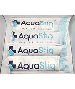AquaStiq Water 1000L Filter Straw - Hiking, Camping, Survival Lot of 4 U2 - £27.96 GBP