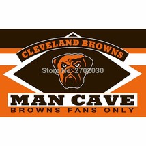 Cleveland Browns Flag 3x5ft Banner Polyester American Football browns016 - £12.67 GBP