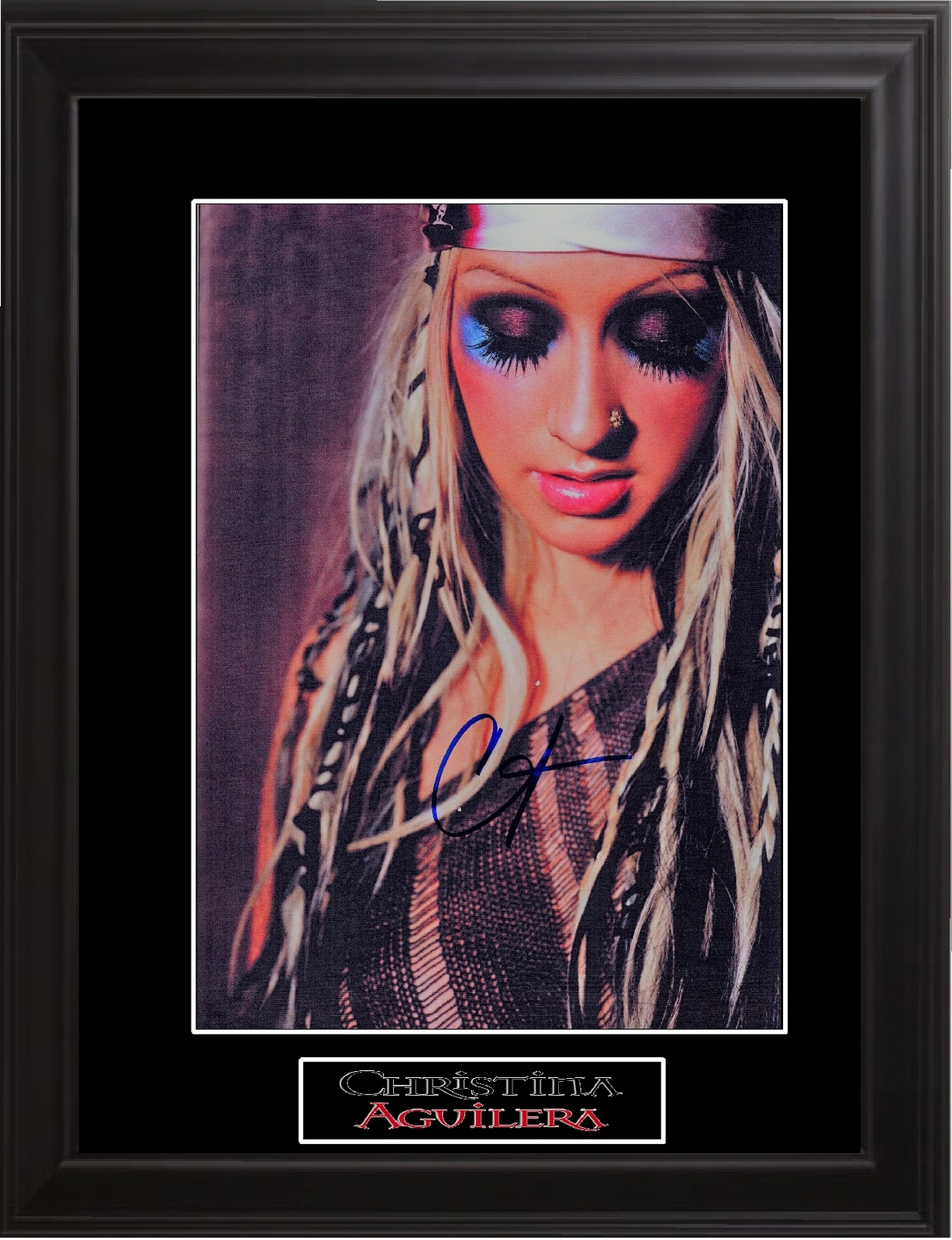 Primary image for Christina Aguilera Autographed Photo