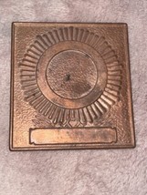 Security Guard Badge Pin  Plate Press mold copper - £7.46 GBP