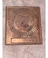 Security Guard Badge Pin  Plate Press mold copper - £7.44 GBP