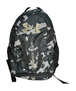 Under Armour Hustle 5.0 Black/Grey Camo Team Backpack 1361176 - $46.55