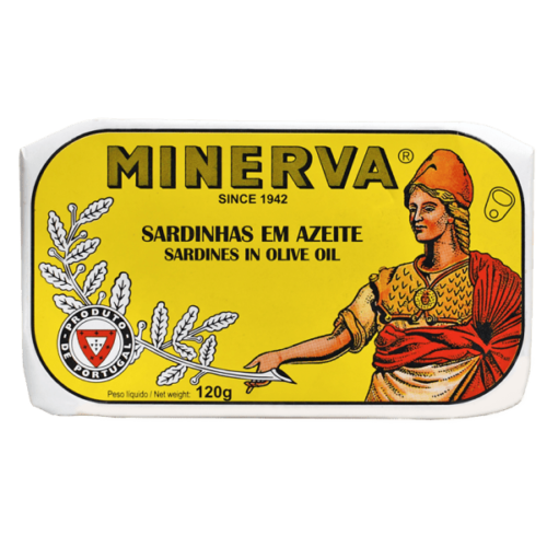 Minerva Gourmet - Canned Sardines with Olive Oil - 5 tins x 120 gr - $40.75