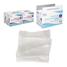 Dynarex Petroleum Gauze Dressings Non-Adherent Sterile Latex-Free, Case ... - $93.29+