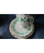 Antique Royal Crown Derby Medway  Burford 3 Pcs Setting Plate Cup Saucer... - €63,70 EUR