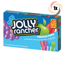 1x Pack Jolly Rancher Assorted Flavor Freezer Pops | 20 Pops Per Pack  | 1.5oz - £20.09 GBP