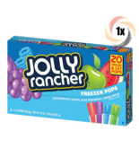 1x Pack Jolly Rancher Assorted Flavor Freezer Pops | 20 Pops Per Pack  |... - £20.09 GBP