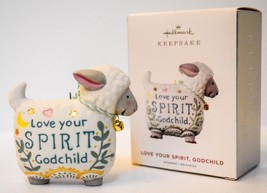 Hallmark Love Your Spirit Godchild - Lamb Keepsake Ornament 2019 - £7.43 GBP