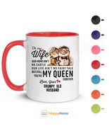 Romantic Coffee Mug Anniversary Love Gift For Wife You&#39;re my Queen Forev... - $22.45+