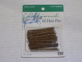 Hollywood Hair Pin Gold 60+60=120ct Everyday Casual Office-Appropriate PonyTail - £4.65 GBP