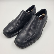 Ecco Holton Apron Toe Black Dress Shoes Men US 14 EU 47 - £37.28 GBP
