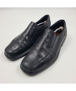 Ecco Holton Apron Toe Black Dress Shoes Men US 14 EU 47 - £37.46 GBP