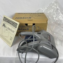Vintage ELECTROLUX Little Lux II Hand Held Vacuum w/Dust Bag &amp; Manual Tested - £18.60 GBP
