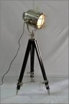 VINTAGE REPLICA DESIGNER TRIPOD FLOOR SPOT LIGHT BY NAUTICALMART - $147.51