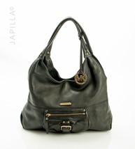 Splendid Black Michael Kors Pebbled Leather Hobo Shoulder Bag Handbag Purse! - £97.08 GBP