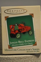 Hallmark Jingle Bell Express - Miniature Kiddie Car Classic Ornament - £10.07 GBP