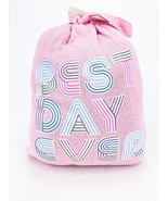 Hello Mello Women’s Best Day Ever Lounge Pajama Top Medium Pink Long Sleeve - $19.84 CAD