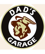 Dad's Mercury Garage 14" Round Metal Sign - $35.00