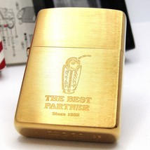 The Best Partner Since 1932 Solid Brass Zippo Oil Lighter 2003 MIB Rare - £78.28 GBP