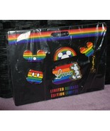 Disney LR Rainbow Pin Set~Mickey Ears, Head, Shorts, Love~5 Collectible ... - £26.49 GBP