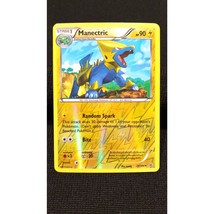 2015 Pokemon TCG 90HP 25/108 Stage 1 Card Manectric Holo Foil - £1.55 GBP