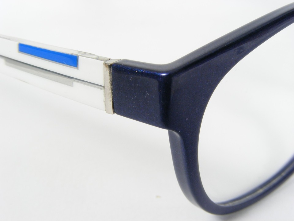 FLEX Mod 0035 003 GLITTER BLUE /WHITE EYEGLASSES GLASSES 52-18-140mm Germany Item image 7