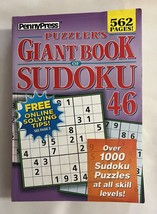 Penny Press Puzzler&#39;s Giant Book of Sudoku 46 New/creased covers - $24.95