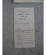 Vintage 1957 La Grande Junior High School Report Card - £14.01 GBP