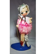 Vintage 1960s Missy the Model and Her Dog Gigi Doll Big Eye Japan – Rare - $49.01