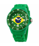Ice Watch - World Brazil Edition Silicone Strap Unisex Watch WO.BR.B.S.12 - $73.26