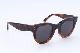 New Celine Cl 4003IN 53A Havana Round Designer Authentic Frames Sunglasses 48-23 - £596.54 GBP