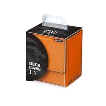 2 BCW Orange With Black Stitch LX Deck Cases - £18.16 GBP