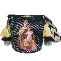 Handmade Wayuu with Beaded Decoration Tote Bag, Woven Mochila, Colombian... - $2,283.39 MXN