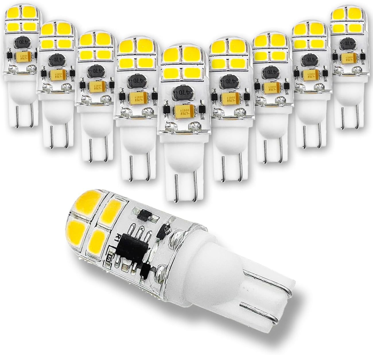 T5 T10 Wedge Base 2W Led Bulb For 12V 24Volt Landscape Path Light, 921, ... - $21.65
